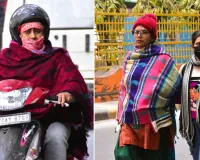 Moradabad: बादलों के बीच सूरज की लुका-छिपी, ठंडी हवाओं से बढ़ी गलन ने ठिठुराया