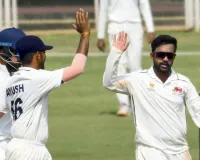 शम्स मुलानी की 86 रनों की धुआंधार पारी! मुम्बई ने कर्नाटक को दिया 255 रनों का चुनौतीपूर्ण लक्ष्य... विजय हजारे क्वार्टर फाइनल में रोमांचक मुकाबला शुरू