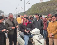 सड़क सुरक्षा माहः बिना हेलमेट लगाए दोपहिया चलाने पर 138 का चालान, नशे में भी मिले वाहन चालक