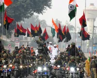 गणतंत्र दिवस की फुल ड्रेस रिहर्सल में दिखा जोश और जज्बा... टैंक-तोपों की दहाड़ के बीच जवानों ने किया मार्चिंग, देशभक्ति का जश्न शुरू