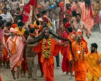 सात साल से खड़ें हैं ये साधु, माघ मेले में बनें आकर्षण का केंद्र