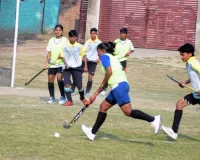 Hockey Tournament: पहले दिन के दोनों मुकाबले छूटे बराबरी पर, बुला गांगुली एकादश और गांधी क्लब बाराबंकी  2-2 पर