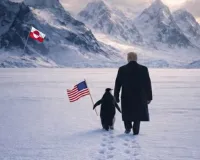 ट्रंप का ग्रीनलैंड ऑब्सेशन जारी! व्हाइट हाउस ने शेयर की ट्रंप की AI इमेज, जानें पूरा मामला