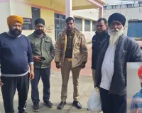 UP: सड़क हादसे के बाद ट्रक में लगी भीषण आग, लुधियाना निवासी चालक की जलकर मौत