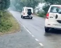 सीतापुर में DM की गाड़ी हुई दुर्घटनाग्रस्त,  टला बड़ा हादसा, गनर घायल