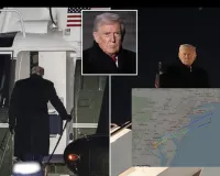 ट्रंप के विमान का U-turn... दावोस जा रहे एयर फोर्स वन में आई टेक्निकल दिक्कत, वाइट हाउस लौटे अमेरिकी राष्ट्रपति  