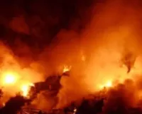 DMRC आवासीय परिसर की इमारत में आग,  एक परिवार के 3 सदस्यों की मौत 