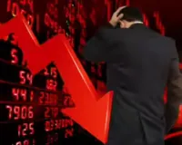 Stock market closed: लगातार तीसरे दिन टूटा शेयर बाजार, उतार-चढ़ाव के बीच 1,282 अंक पर सेंसेक्स 