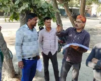 बाराबंकी : हाईवे-727एच फोरलेन निर्माण तेज, एनएचआई टीम ने भवन-दुकानों का किया मूल्यांकन