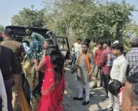 बदायूं : टैंकर की टक्कर से बाइक सवार दो भाइयों की मौत, एक घायल