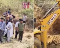 सोनभद्र : मिट्टी का टीला खिसकने से तीन महिलाओं की मौत, दो घायल 