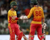  टी20 विश्व कप 2026 : अस्ट्रेलिया के बाद अब श्रीलंका को जिम्बाब्वे ने 6 विकेट से  रौंदा, ब्रायन बेनेट ने जड़ा अर्धशतक