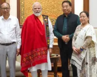 मणिपुर के मुख्यमंत्री खेमचंद ने पीएम मोदी से की मुलाकात : शांति, समान विकास और महिला सशक्तीकरण पर जोर
