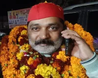 बाराबंकी : जेल से रिहा हुए सपा प्रवक्ता मनोज यादव 