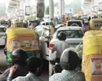 कानपुर : ऐसा कोई गली कूचा नहीं, जिसे जाम ने जकड़ा नहीं, टाटमिल का जाम अफीमकोठी पहुंचा, यू टर्न बना मुसीबत 