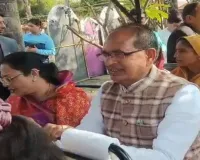 शिवराज सिंह ने वृन्दावन में की पूजा-अर्चना : कहा- किसानों के हित में है अमेरिका के साथ व्यापार समझौता