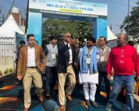 UP : इंडिया सोलर एंड ई-व्हीकल एक्सपो में लगा उद्यमियों का जमावड़ा