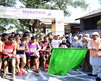 Uttrakhand: मुख्यमंत्री ने सड़क सुरक्षा व पर्यावरण संरक्षण जागरूकता दौड़ को दिखाई हरी झंडी