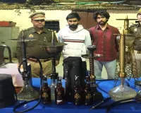 Bareilly : तीन दिन पहले खुले कैफे में चल रही थी शराब और हुक्का पार्टी