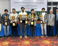 प्रखर त्रिपाठी बने यूपी स्टेट रैपिड चैंपियन, ब्लिट्ज में गोपाल कृष्णा रहे अव्वल