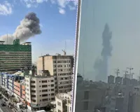 Israel Attack on Iran : इजरायल ने ईरान पर किया हमला, तेहरान के कई इलाकों में भारी बममारी की