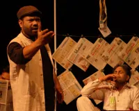 ठेके पर मुशायरा: विंडरमेयर थिएटर फेस्टिवल में हंसते-हंसाते दिखायी उर्दू शायरी की दुर्दशा