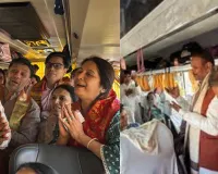  प्रयागराज पहुंचे हांगकांग के 350 जैन श्रद्धालु,  संगम में स्नान-पूजन कर अक्षयवट के किये दर्शन 