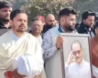 दिवगंत अजीत पवार की अस्थियों का हरिद्वार में विसर्जन,  NCP नेता धीरज शर्मा ने पूरी की धार्मिक अनुष्ठान