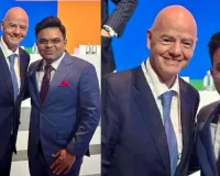  फीफा प्रेसिडेंट जियानी इन्फेंटिनो ने मिलान में जय शाह से की मुलाकात, बोले-delighted to meet ICC Chairman