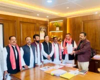 JPNIC को पार्किंग स्थल बनाये जाने को लेकर सपा का विरोध, LDA उपाध्यक्ष को सौंपा ज्ञापन