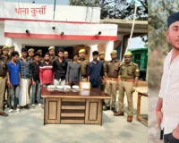 बाराबंकी : हत्याकांड के छह आरोपियों के घरों पर चला बुलडोजर