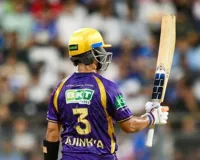 IPL 2026 : रहाणे और रघुवंशी ने जड़ा अर्धशतक, KKR ने मुंबई को दिया 221 रनों का लक्ष्य