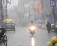 बाराबंकी : बेमौसम बारिश संग गिरे ओले, फसलों को नुकसान  