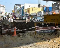 Bareilly : श्यामगंज में ''सिस्टम'' का सीवर लीक, सुबह-शाम लग रहा जाम