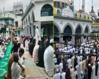 Bareilly : ईद की नमाज के बाद देश दुनिया में शांति की दुआ...गले मिलकर एक दूसरे को दी मुबारकबाद