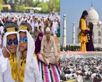 UP में हर्षोल्लास से मनाई गई ईद : मस्जिदों-ईदगाहों में अमन-चैन की दुआ, ऐशबाग में लगा नेताओं का जमवड़ा, ड्रोन से हुई निगरानी