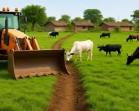 कानपुर प्रशासन की सख्त कार्रवाई : चारागाह भूमि को कराया कब्जा मुक्त