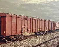 Moradabad: पहली बार कंटेनर रैक के माध्यम से कोलकाता चीनी भेजी गई