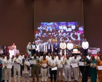 गांवों को टीबी मुक्त करने वाले 65 ग्राम प्रधान सम्मानित, World Tuberculosis Day पर मुकेश शर्मा ने दिए स्वर्ण, रजत और कांस्य स्मृति चिह्न