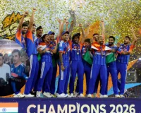 T20 World Cup 2026 में जीत के बाद वर्ल्ड कप ट्रॉफी लेकर टीम इंडिया पहुंची हनुमान मंदिर, जताया भगवान का आभार 