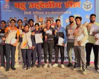 वेटलिफ्टिंग में खिलाड़ियों ने दिखाया दम, केडी सिंह बाबू स्टेडियम ने जीते 15 स्वर्ण पदक 