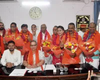 नामित पार्षद बोले हर वार्ड में कराएंगे विकास, शासन से नामित 10 पार्षदों को महापौर ने दिलाई शपथ