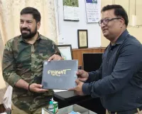 UP: जिम कार्बेट के एफडी ने किए बाघों के दीदार, टाइगर रिजर्व मुख्यालय पर वन अफसरों से मिले