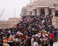 रामलला दर्शन के लिए चलना पड़ रहा 2 से 3 किमी., कड़ी धूप-बैरिकेडिंग ले रही श्रद्धालुओं की कड़ी परीक्षा
