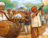  अनोखी परंपरा: थापों में बसी विदाई, आदिवासी जीवन का सत्य