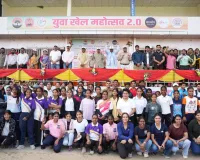 लखनऊ में युवा खेल महोत्सव 2.O का शुभारंभ:खिलाड़ियों में दिखा उत्साह, केडी सिंह बाबू स्टेडियम में हुआ आयोजित  