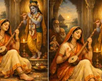 श्रीकृष्ण के प्रेम में दीवानी मीराबाई