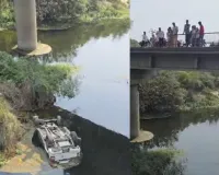 बाराबंकी में सड़क हादसा :  कल्याणी नदी में गिरी बोलेरो, युवक की हालत गंभीर ; चालक की मौत 