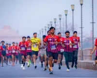   भारत की जीत पर LSG मैराथन की शुरुआत, 1090 चौराहे पर टीम इंडिया के समर्थन में जुटी युवाओं की भीड़