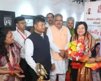  लखनऊ पहुंची कंबोडिया की राजदूत:  ललित कला अकादमी का किया दौरा, कलाकारों से की मुलाकात 